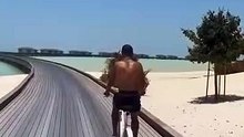 Cristiano riding free! _♂️
