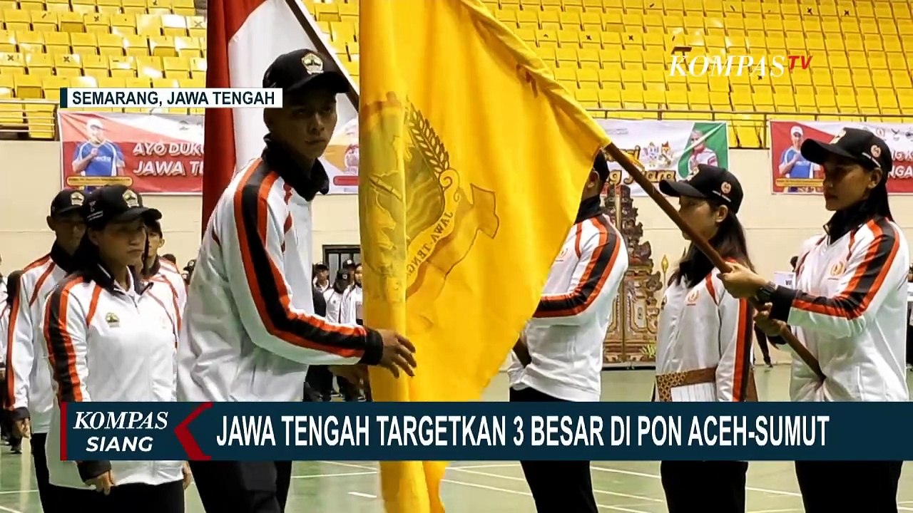 Jawa Tengah Targetkan 3 Besar di PON Aceh-Sumut, PJ Gubernur Janjikan Bonus untuk Atlet Berprestasi