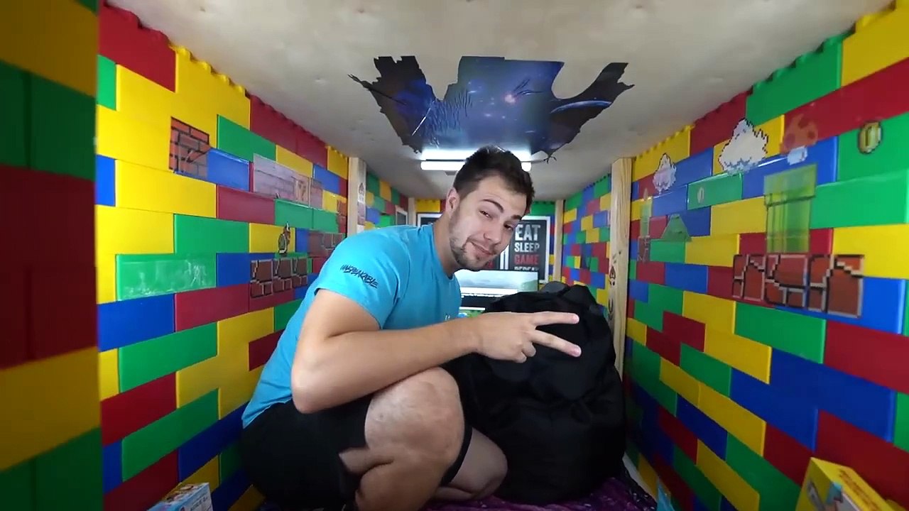 LAST TO LEAVE 3 STORY LEGO HOUSE, KEEPS IT!