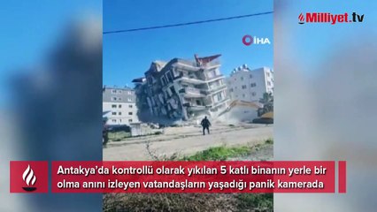 Önce film gibi izlediler, sonra da kaçtılar