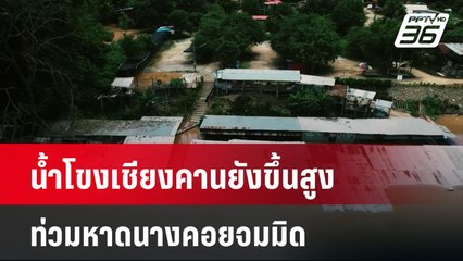 น้ำโขงเชียงคานยังขึ้นสูง ท่วมหาดนางคอยจมมิด | เที่ยงทันข่าว | 25 ส.ค. 67