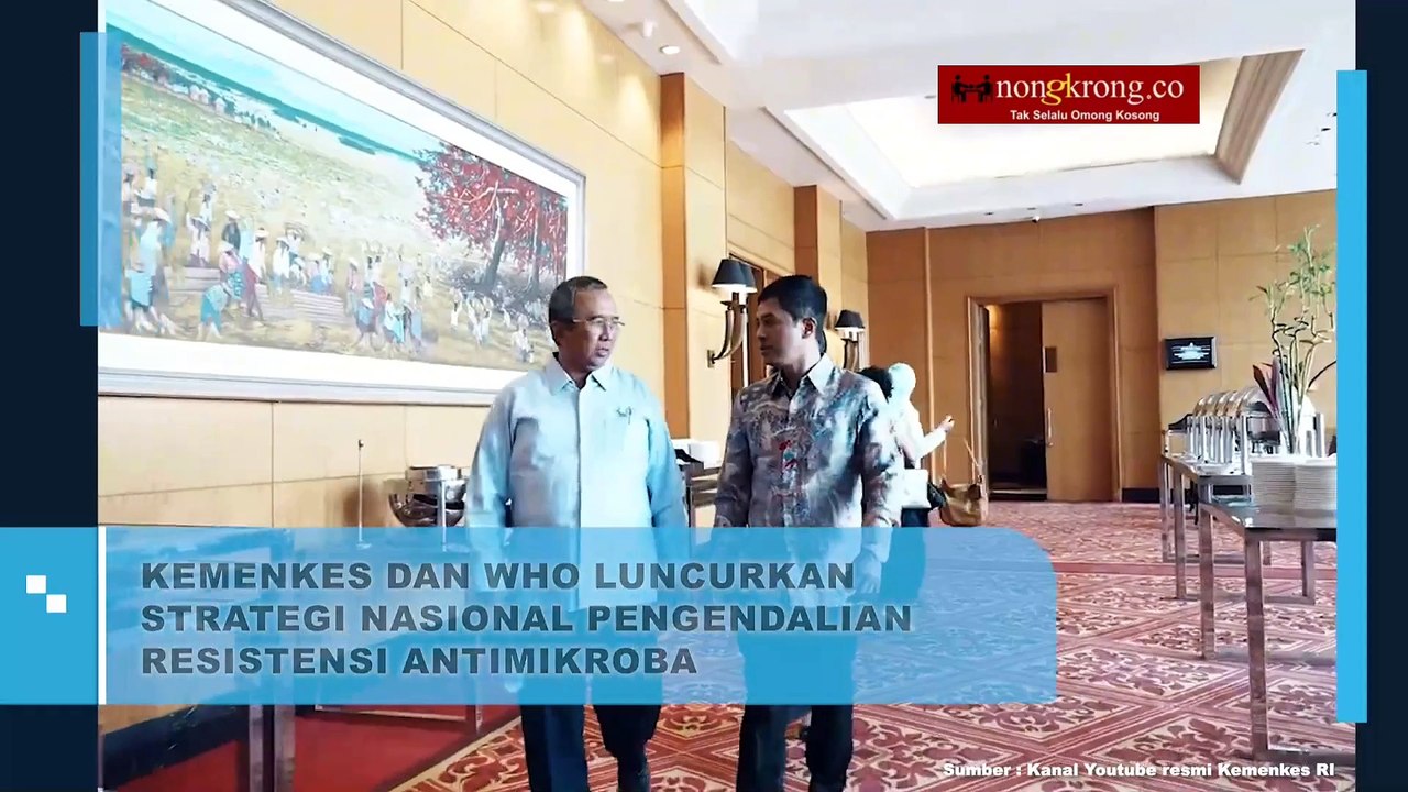 Kemenkes dan WHO Luncurkan Strategi Pengendalian Resistensi Antimikroba