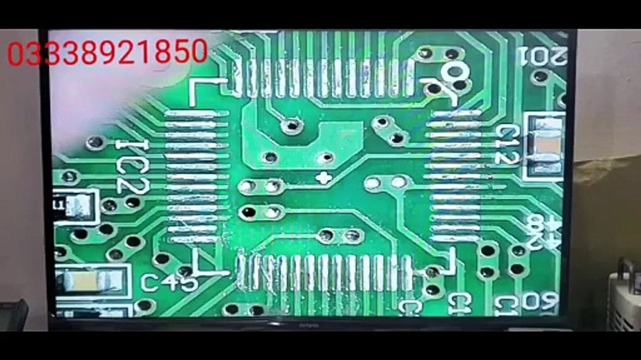 How to understand DC inverter Air conditioner PCB Are Microcontroller install Microprocessor