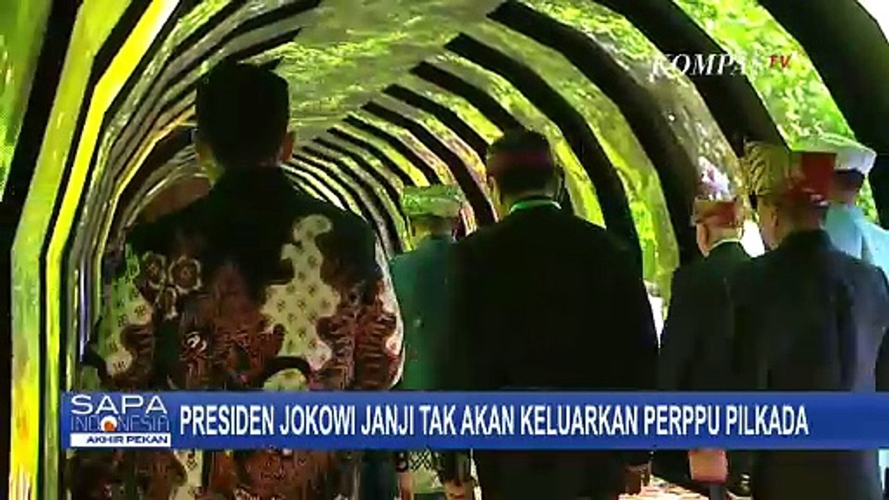 Kata Presiden Jokowi saat Berjanji Tak Akan Keluarkan Perppu Pilkada