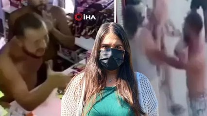 Genç kız dehşeti yaşadı: Dişleri kıran yumruk kamerada