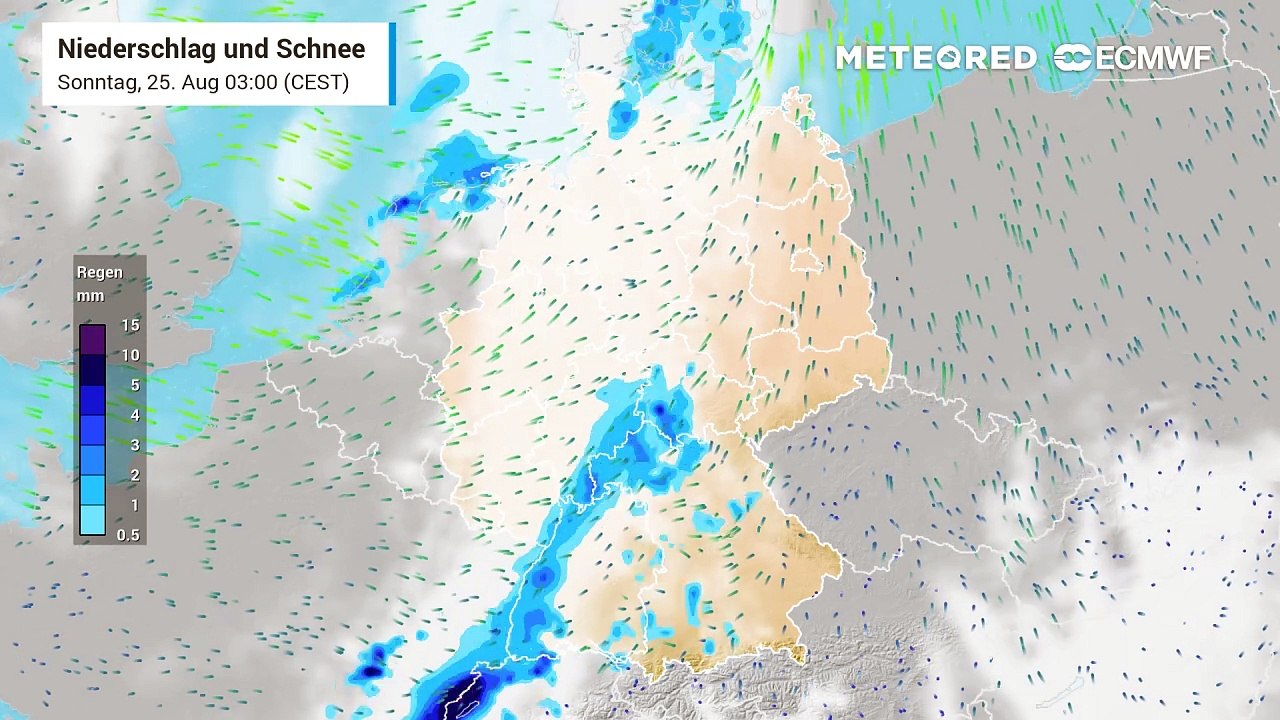 Omega-Wetterlage bringt Deutschland die schönste Wetterphase des gesamten Sommers 2024!