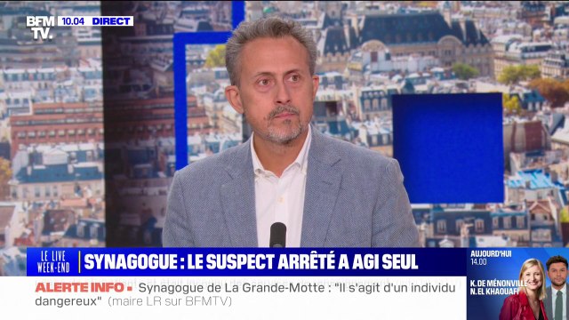 Incendie devant la synagogue de La Grande-Motte: ce que l'on sait sur le déroulement des faits après l'arrestation du suspect