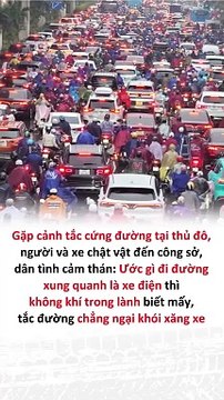 Gặp cảnh tắc cứng đường,dân tình ước xung quanh toàn là xe điện thì tốt #chuyensieuxe #cars #tintuc