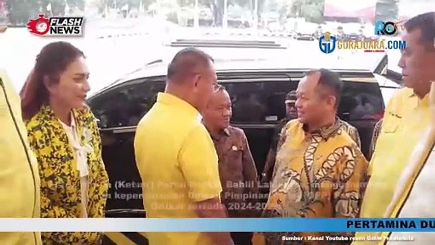 KETUM GOLKAR BAHLIL LAHADALIA UMUMKAN PENGURUS GOLKAR 2024-2029