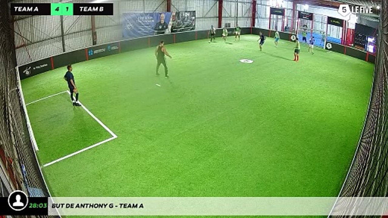 But de Anthony G - Team A