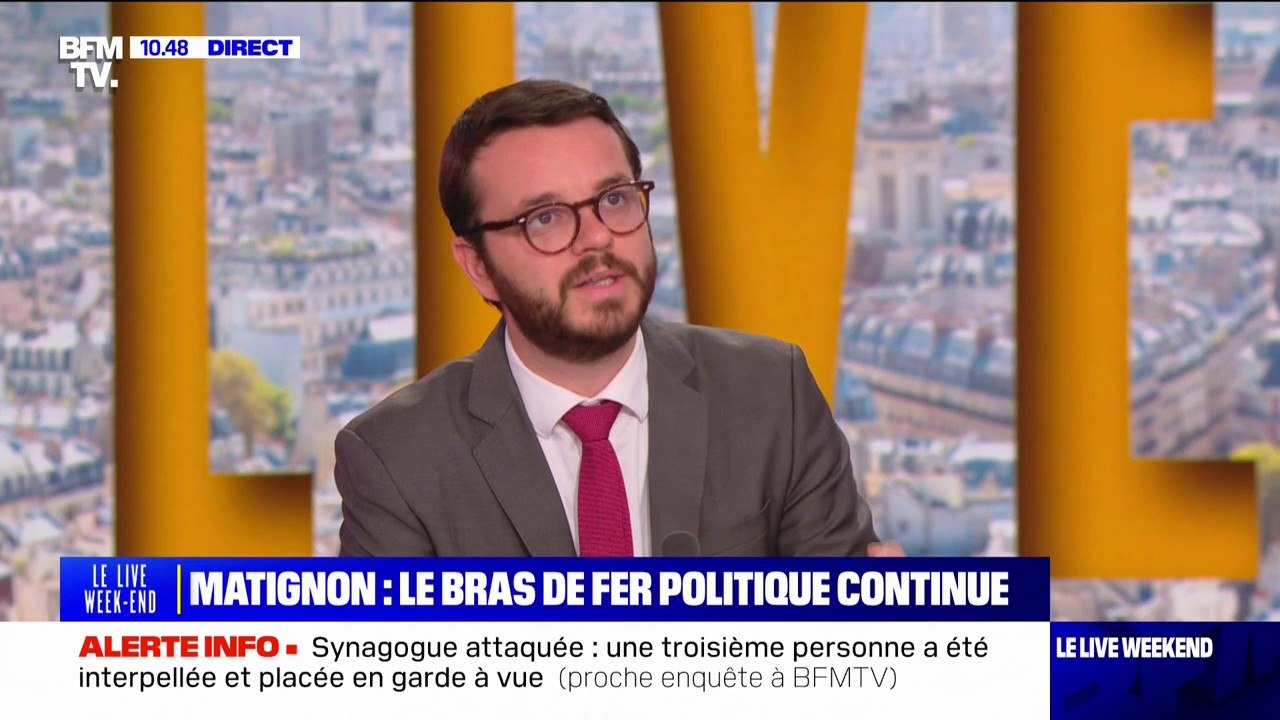 Arthur Delaporte (PS-NFP): "Il faut bien que ce soit le bloc qui est arrivé en tête qui puisse avoir un Premier ministre"