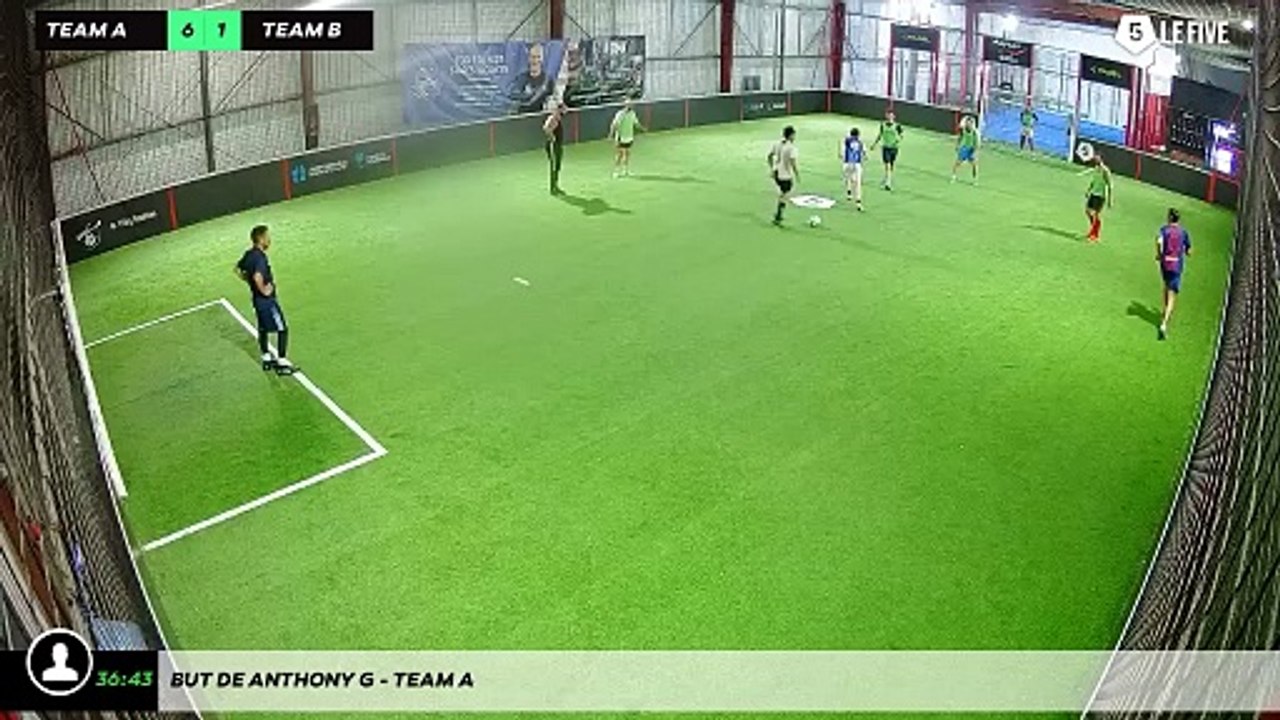 But de Anthony G - Team A