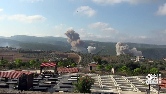 Orta Doğu'da yüksek tansiyon! İSRAİL-LÜBNAN hattı: İşte o saldırı görüntüleri...