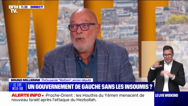 Jean-Luc Mélenchon est un menteur : Bruno Millienne (MoDem) réagit à la non-participation de LFI au gouvernement NFP