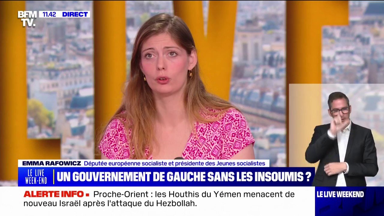 Emma Rafowicz (PS): "Nous avons envie de réench...