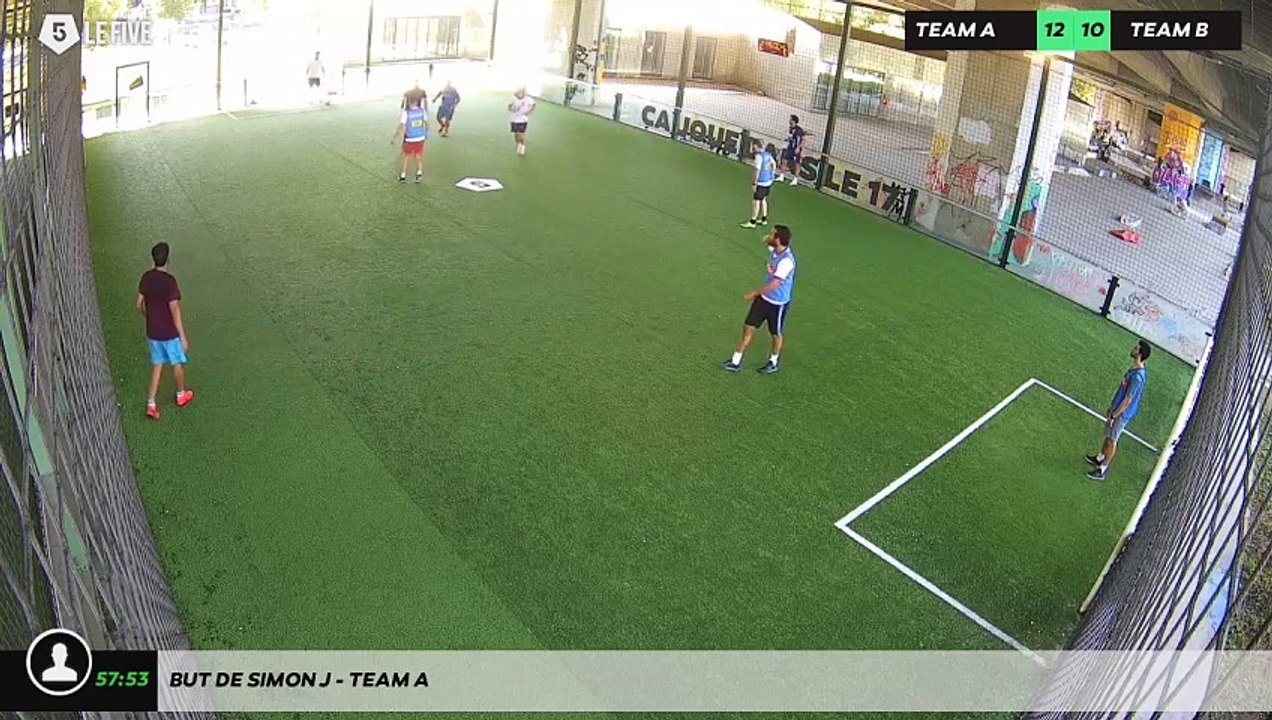 But de Simon J - Team A