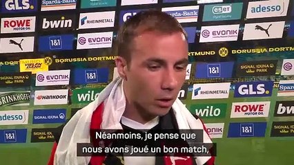 Götze : ''À Dortmund, c’est toujours difficile''