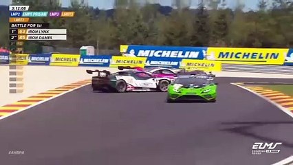 ELMS 2024 4H Spa Race Bovy Griffin Laursen Collision