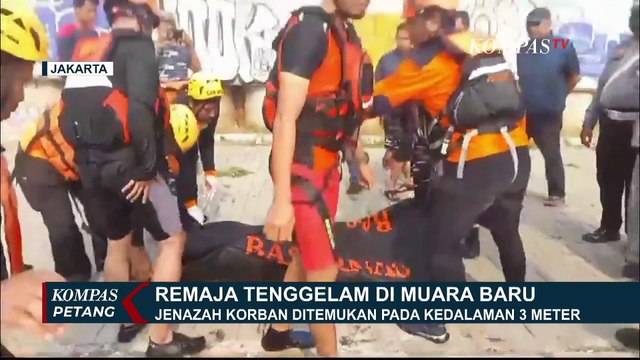 Hilang 2 Hari, Tim SAR Evakuasi Remaja yang Tenggelam di Dermaga Muara Baru Penjaringan