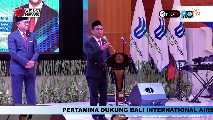 SERTIJAB MENTERI INVESTASI/KEPALA BKPM DARI BAHLIL LAHADALIA KE ROSAN ROESLANI