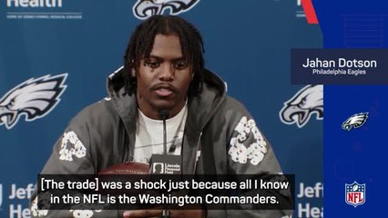 Dotson won't take Eagles trade personally - until he sees Washington!