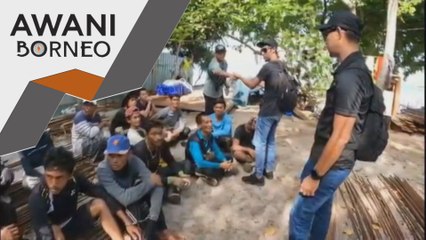 JIM Sabah tahan 61 pelancong China dan PATI Filipina melalui Op Mahir