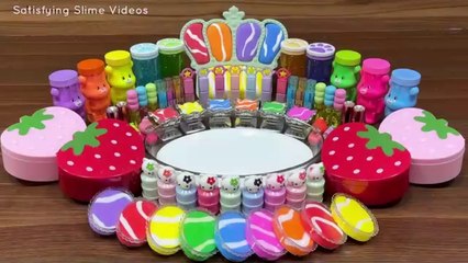 Mixing random into Glossy Slime I Relaxing slime