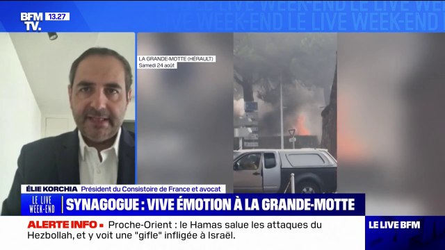 Nous savions que cette menace était là : Élie Korchia, président du Consistoire de France, réagit à l'incendie de la synagogue de La Grande-Motte