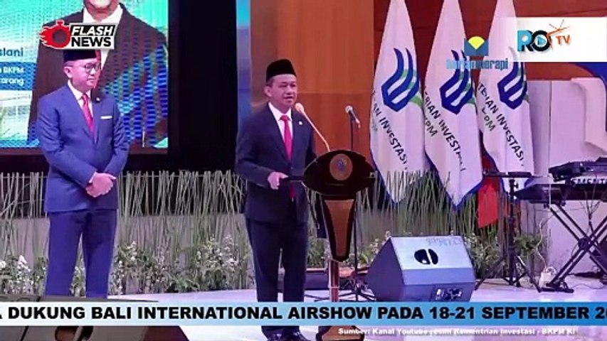 Sertijab Menteri Investasi/Kepala BPKM dari Bahlil Lahadalia ke Rosan Roeslani