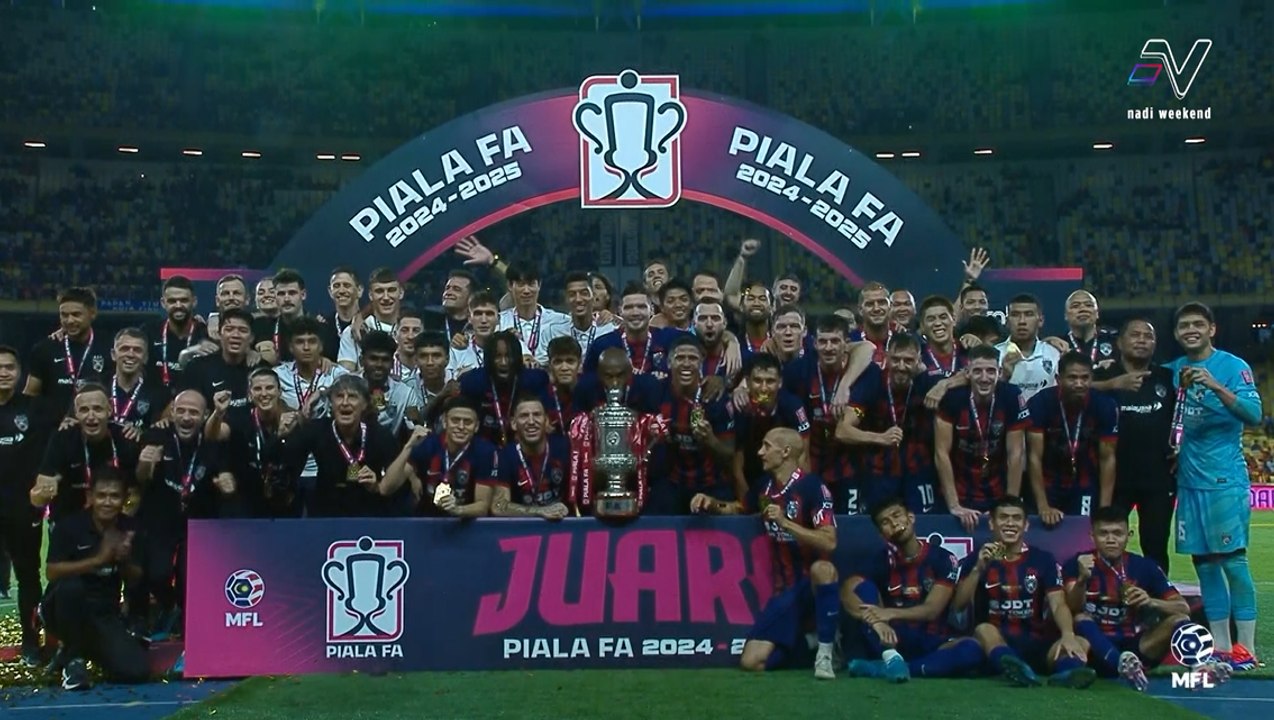 JDT kekal sebagai kuasa besar kancah bola sepak domestik