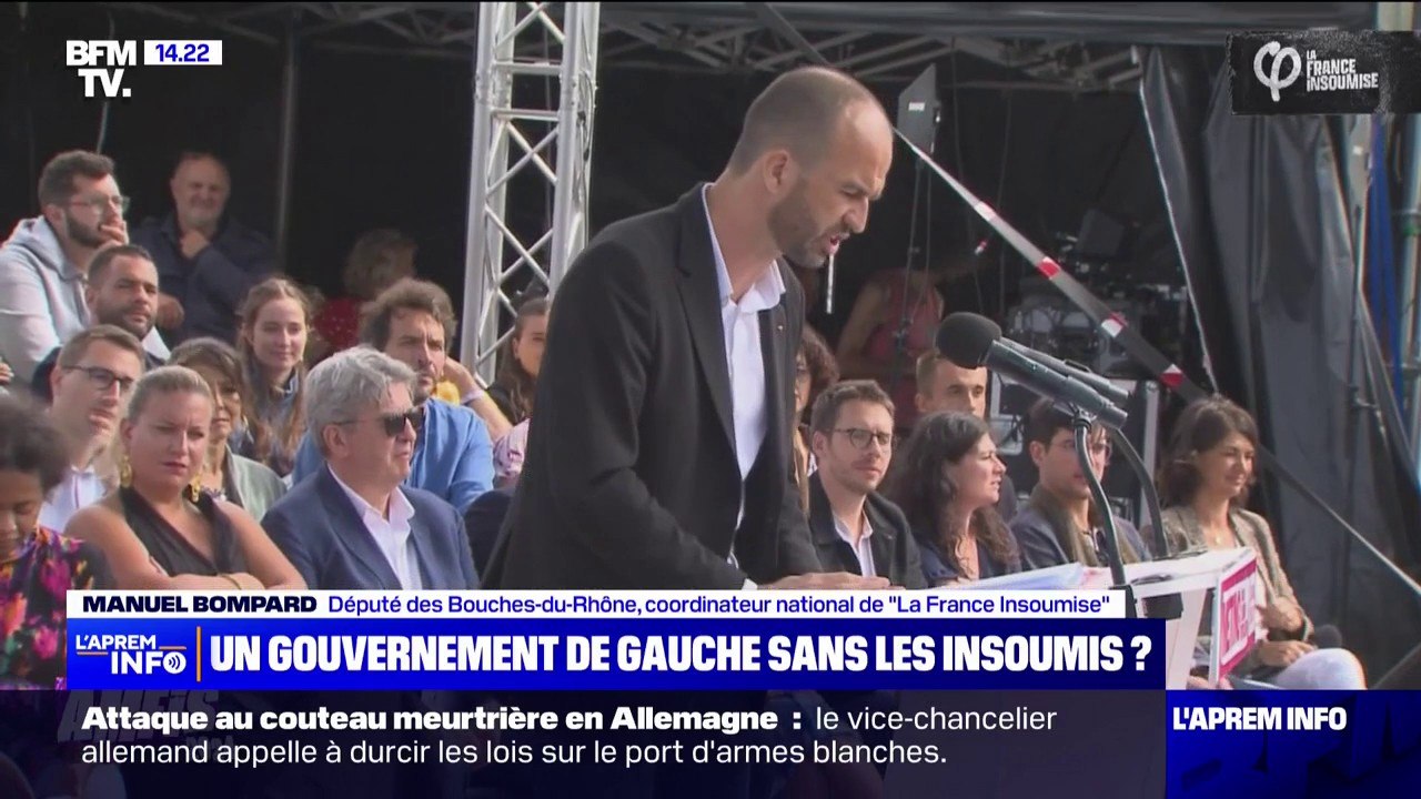 Hypothèse d’un gouvernement sans LFI: "L'intérêt du pays, du peuple, est plus important que nos intérêts personnels", affirme Manuel Bompard