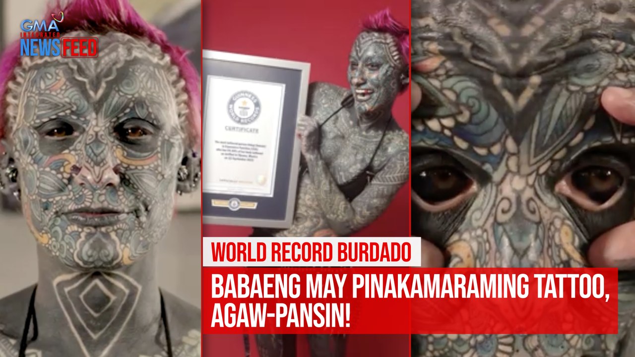 World record BURDADO! Babaeng may pinakamaramin...