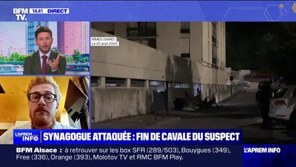 Incendie de la synagogue de La Grande-Motte: Yossef Murciano (UEJF) se dit "surpris et déçu" de la réaction de certaines personnes de la gauche, dont Jean-Luc Mélenchon