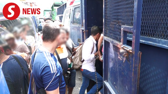 16 foreigners nabbed in Ops KL Strike Force raid at Jalan Petaling