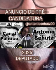 DR ANTONIO SCHÜTZ: DEPUTADO, PRÉ-CANDIDATO 2026