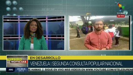 Venezolanos salen a votar en la II consulta popular