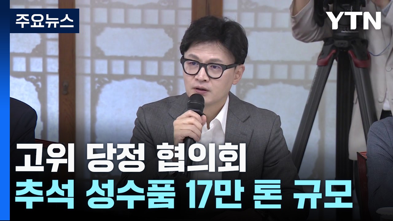 당정 "추석 성수품 17만톤 공급...소상공인·중소기업 자금 지원" / YTN