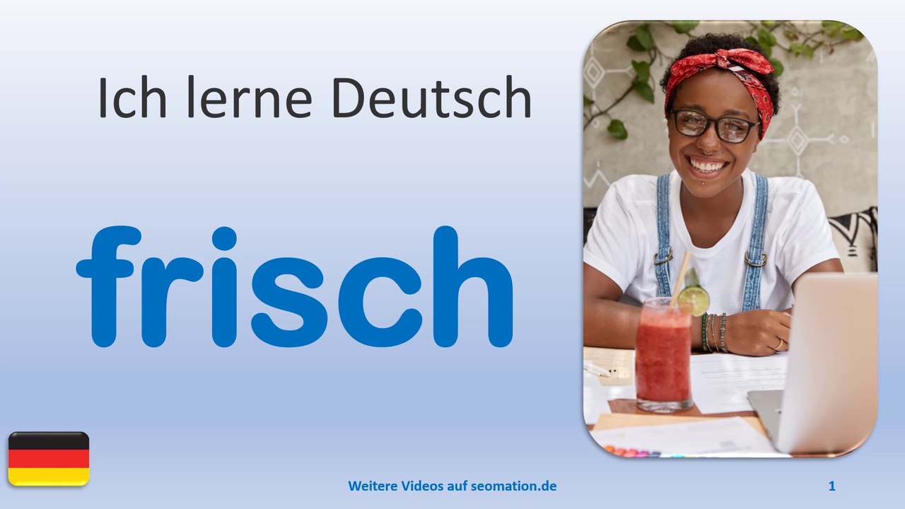 ✅frisch✅ Ich lerne Deutsch mit Texten und Bildern