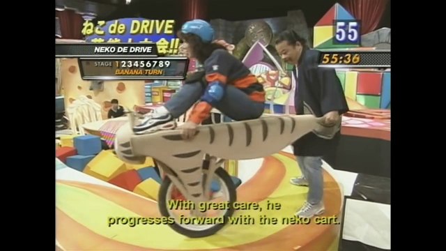 筋肉番付 Muscle Ranking - Neko De Drive (06/13/1998 & 07/04/1998)