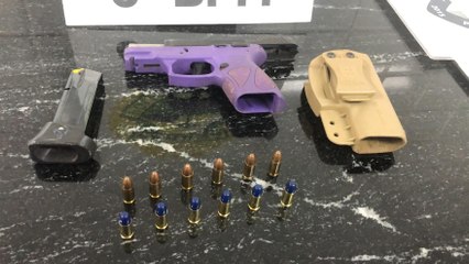 Após acidente de trânsito em Boa Vista da Aparecida, homem é preso com pistola 9mm