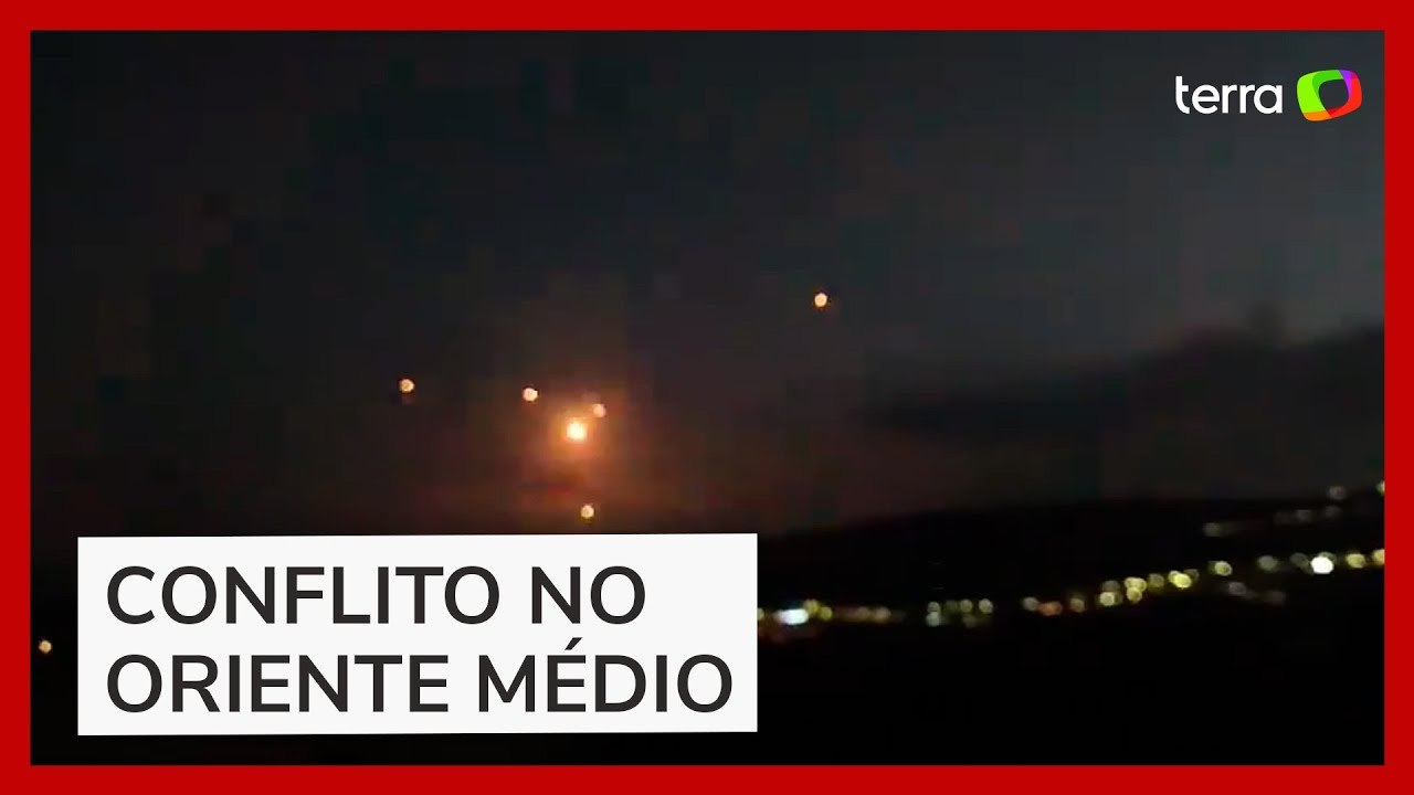 Israel bombardeia o Líbano diante de "grandes ataques" do Hezbollah