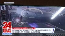 ONLINE EXCLUSIVE: Bisikleta, sumalpok sa motorsiklo; siklista at rider, sugatan | 24 Oras Weekend