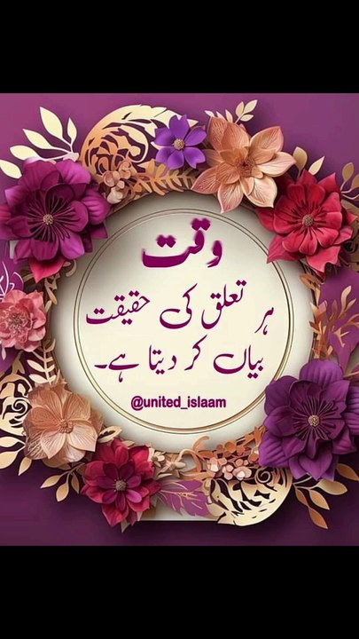 وقت سب کچھ دیکھا دیتا ہے #trending#viral#shorts#islamic#follow#foryou#dailymotion#share