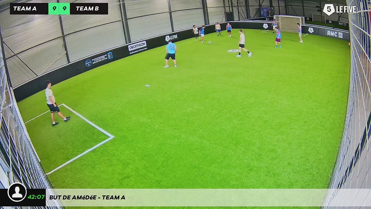 But de Amédée - Team A