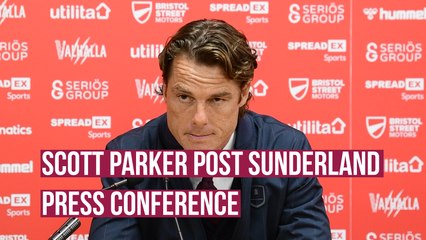 Scott Parker press conference following Sunderland defeat