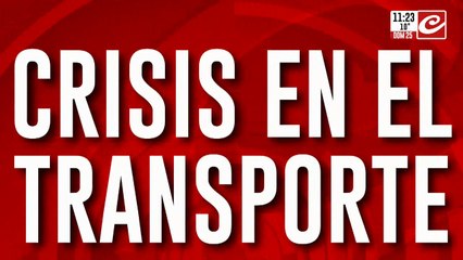 Crisis en el transporte: ánimos caldeados y los boletos imposibles