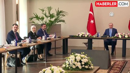Cumhurbaşkanı Erdoğan, Ahlat'ta Selçuklu mezarlığını ziyaret etti