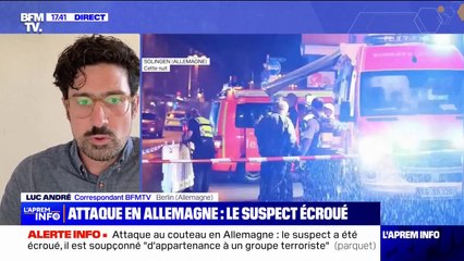 Allemagne: le suspect de l'attaque meurtrière au couteau à Solingen a été écroué