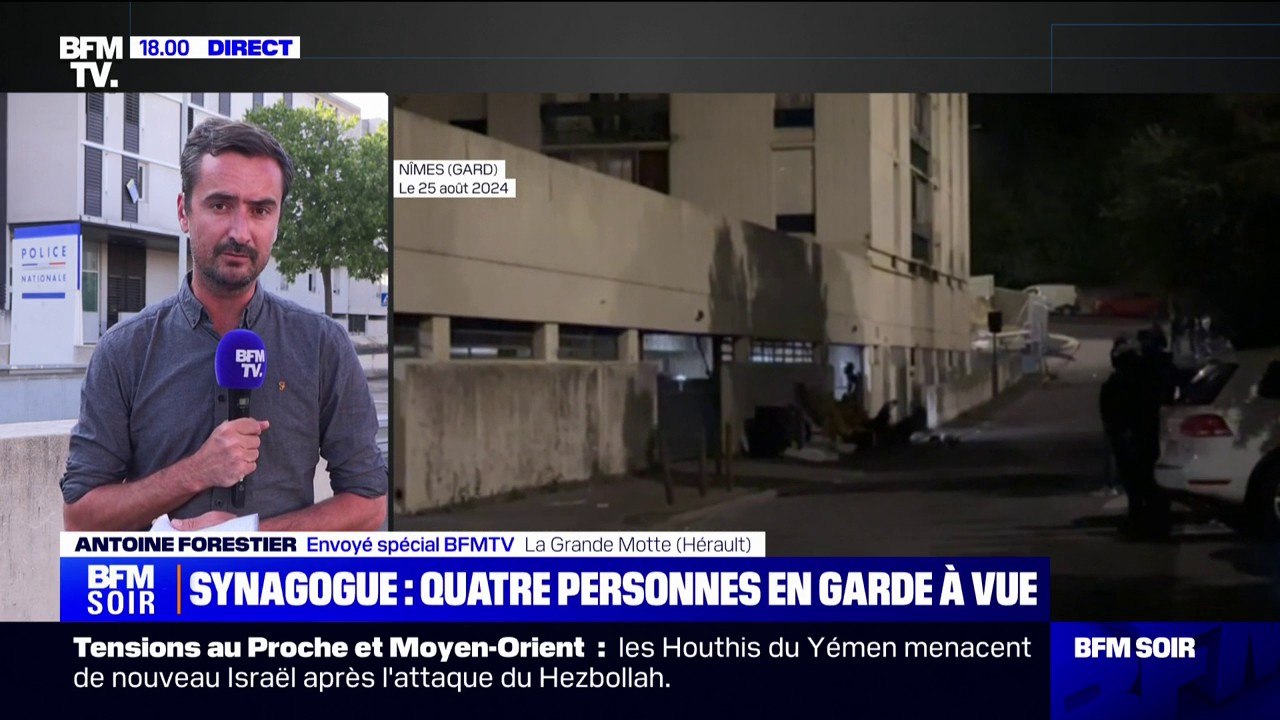 Synagogue attaquée à La Grande-Motte: 4 personnes interpellées et placées en garde à vue