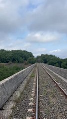 SUPERBE VUE depuis le vélorail de Saint Eulalie de Cernon en Aveyron